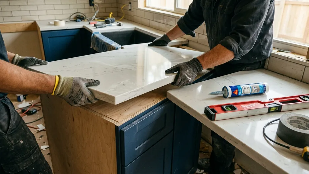 Custom ceramic tile installation with modern backsplash in a Lake Oswego residence